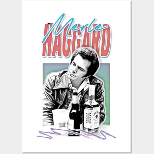 Merle Haggard  / Country Music Fan Gift Posters and Art